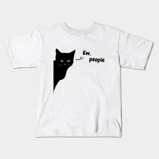 Ew People - Funny Void Cat Kids T-Shirt